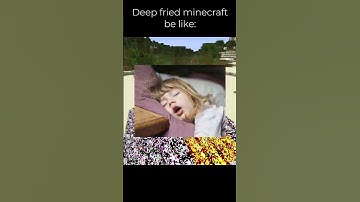 Deep fried minecraft be like:  #minecraft #deepfried #meme #funny #loud
