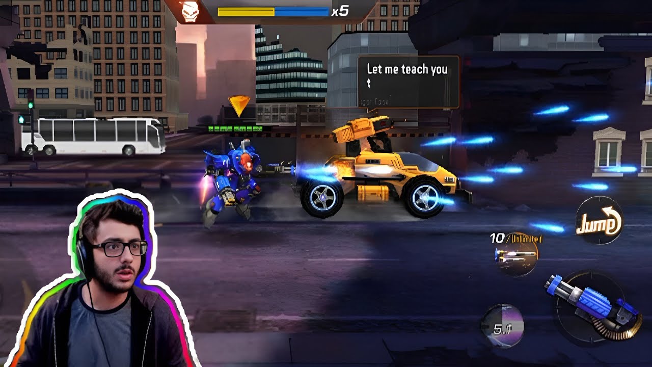 GAMING LIKE CARRYMINATI | CONTRA RETURNS: ANDROID GAMEPLAY PART 59 