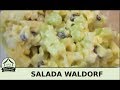 Salada Waldorf (aipo com maçã)