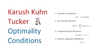 Karush Kuhn Tucker Optimality Conditions Wealth