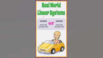 Real World Linear Systems | HS.A-CED.A.2 🖤💙❤️