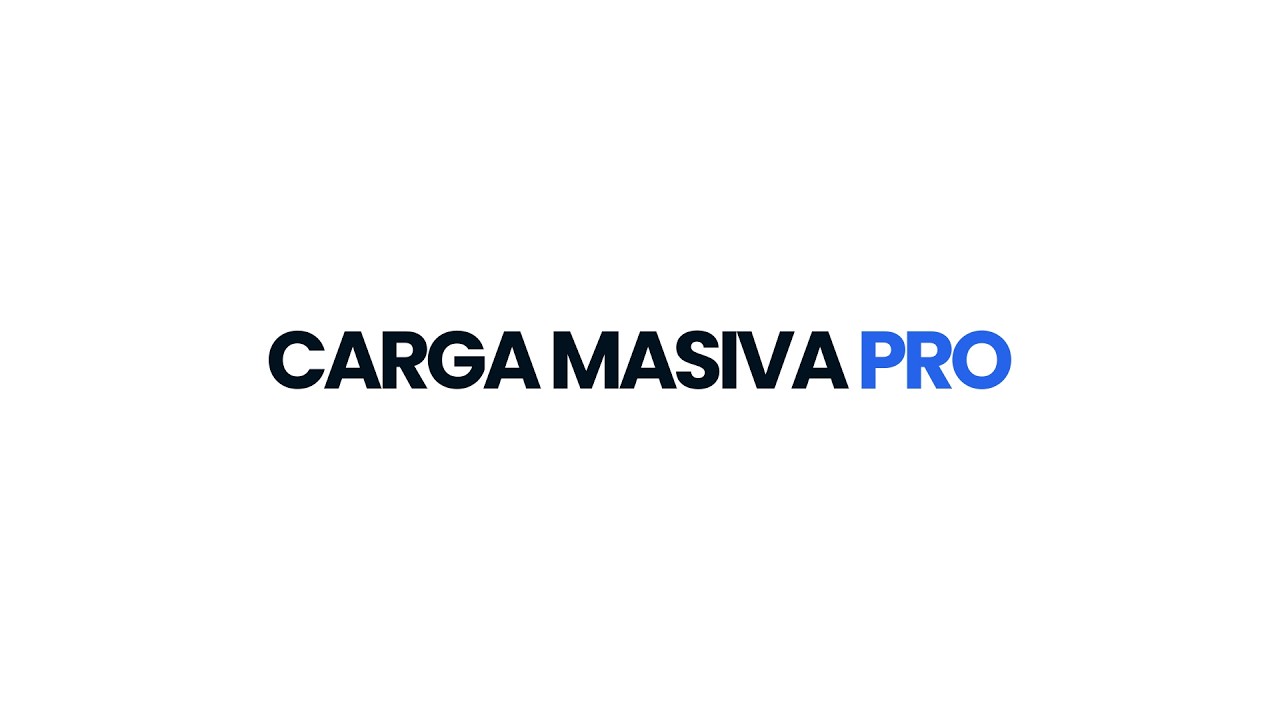 Tutorial de Carga Masiva Pro - Gestión eficiente de imágenes en Tiendanube