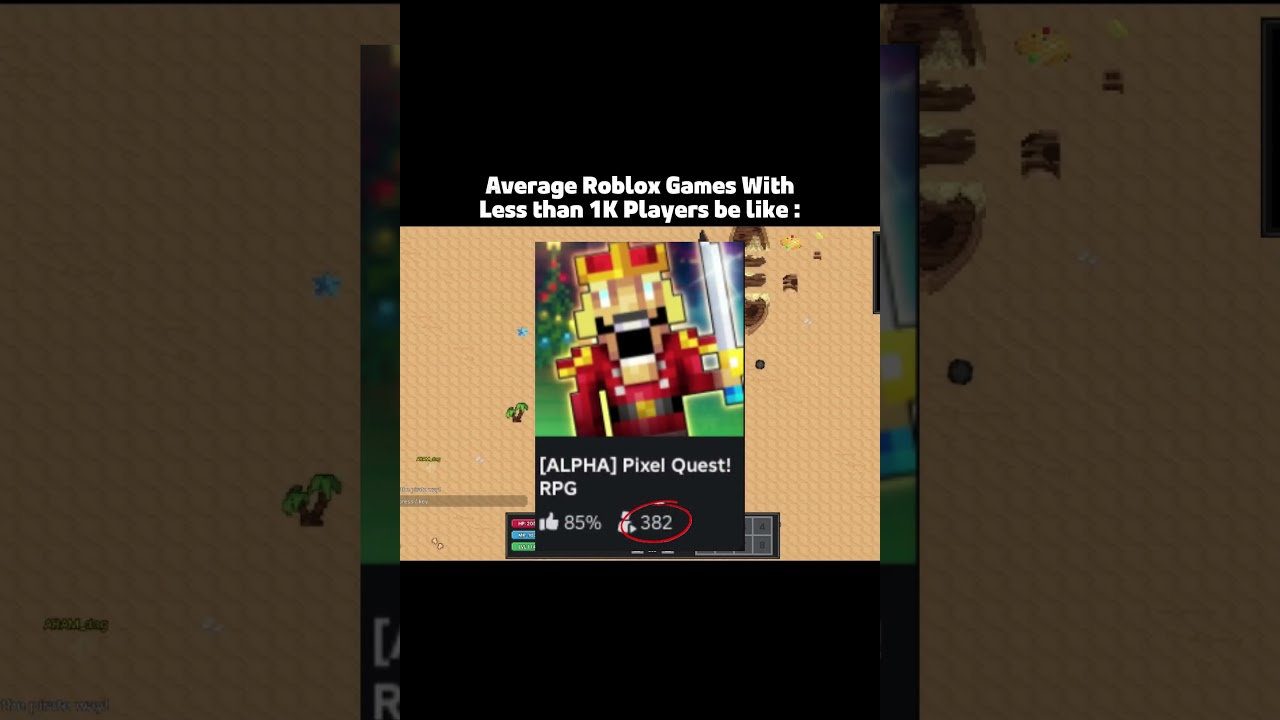 Roblox games with less than 1k players be like