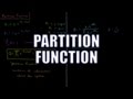 Chemical Thermodynamics 2.3 - Partition Function