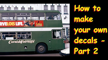 How To Make Your Own Model Decals At Home!