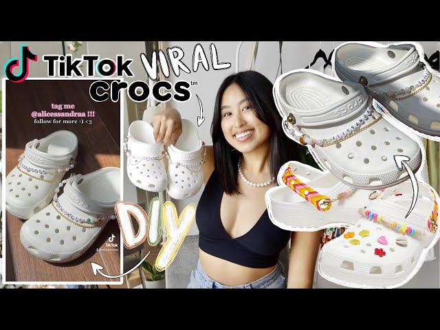 DIY DESIGNER CROCS, WATCH ME DESIGN CROCS