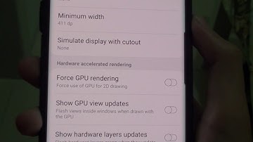 Samsung Galaxy S10 / S10+: How to Enable / Disable Force GPU rendering