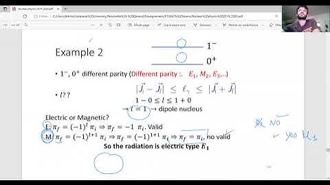 Examples   Gamma decay   Multipolarity