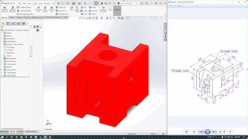 Giáo Trình SolidWorks 2023 | Thực Hành Vẽ 3D - Bài 022