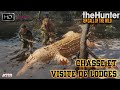 The hunter call of the wild 239 on visite deux superbes logdes  et on chasse le crocodile albinos 