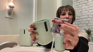 Review of IMAVO Bathroom Accessory Set,4-Piece Bathroom Decor Set,Soap Dish,Soap Dispenser