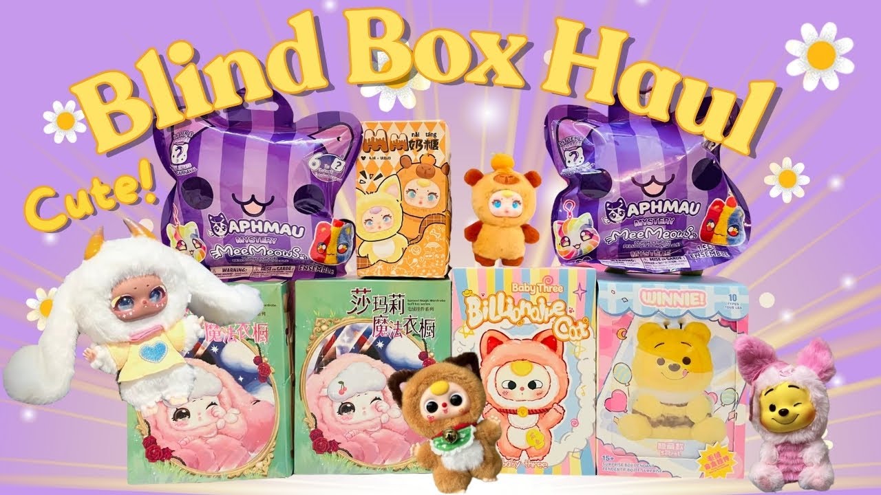 Недорогие наборы в закрытой коробке! Менее 100 долларов! Малыш Три, Самаэль, Винни-Пух и многое д...