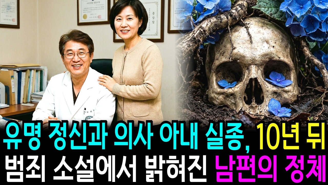 2005년 유명 정신과 의사 아내 실종, 10년 뒤 그가 쓴 베스트셀러 소설에 숨겨진 소름돋는 진실
