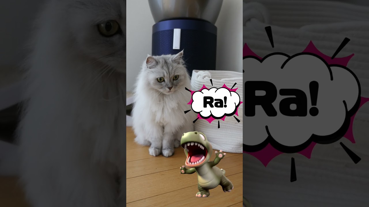【I'm a dinosaur!🦖】#ai #shorts