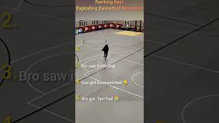 Ranking Best Exploding Basketball Moments💀😭#ranking​ #funny video​ #basketball​  #funny #yt shorts