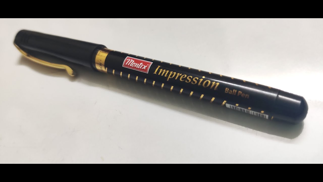 Montex Impression Ball Pen Price Hands On Looks YouTube