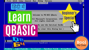 Introduction to QBASIC || Hindi