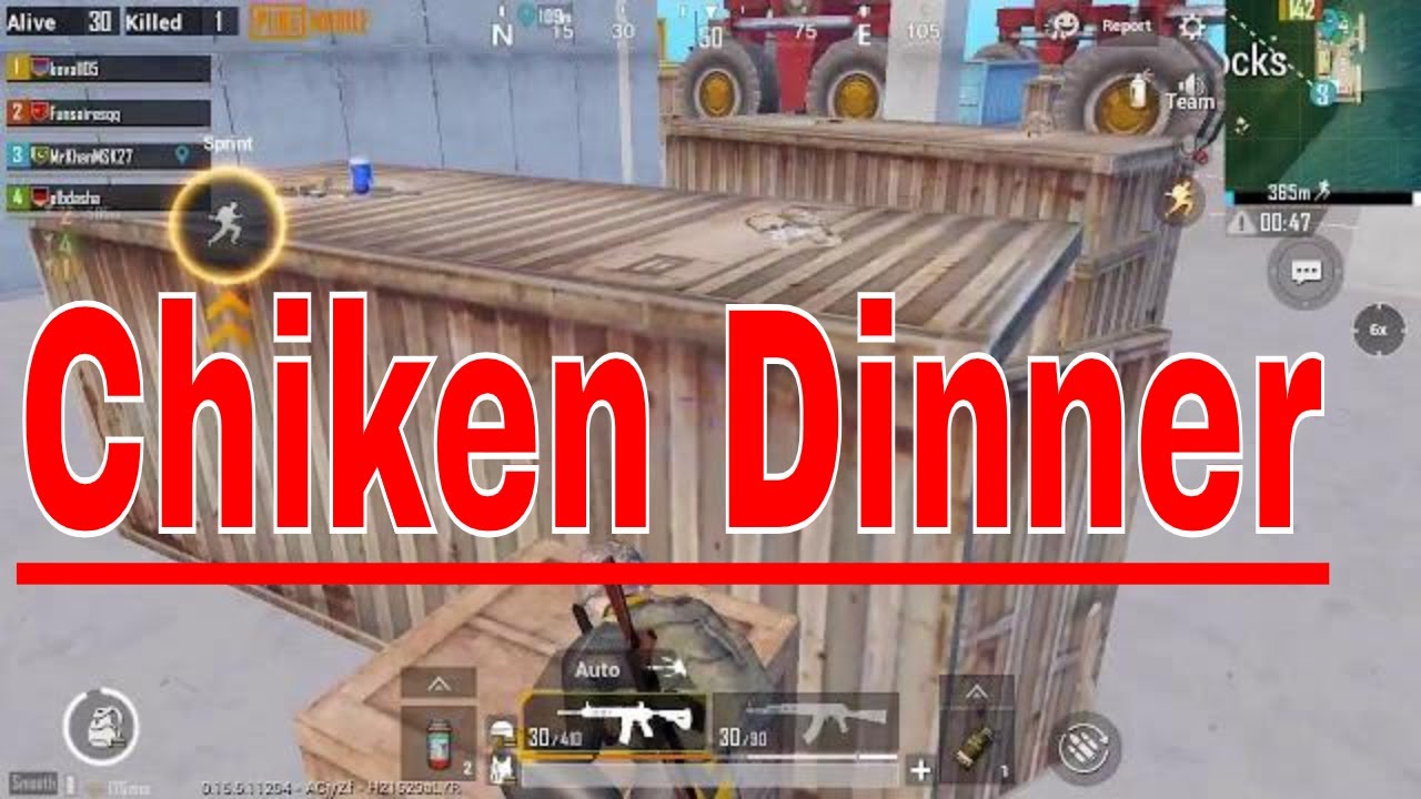 PUBG MOBILE LIVE | CHICKEN DINNER CHALLENGE | M4 GAMEPLAY | I AM BACK ...