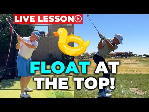 Golf Lesson: FLOAT In Transition (Fixed Pull Hook In 3 Swings!)