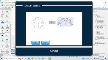 Kinco DTools HMI Data Meters #plc #hmi #programming