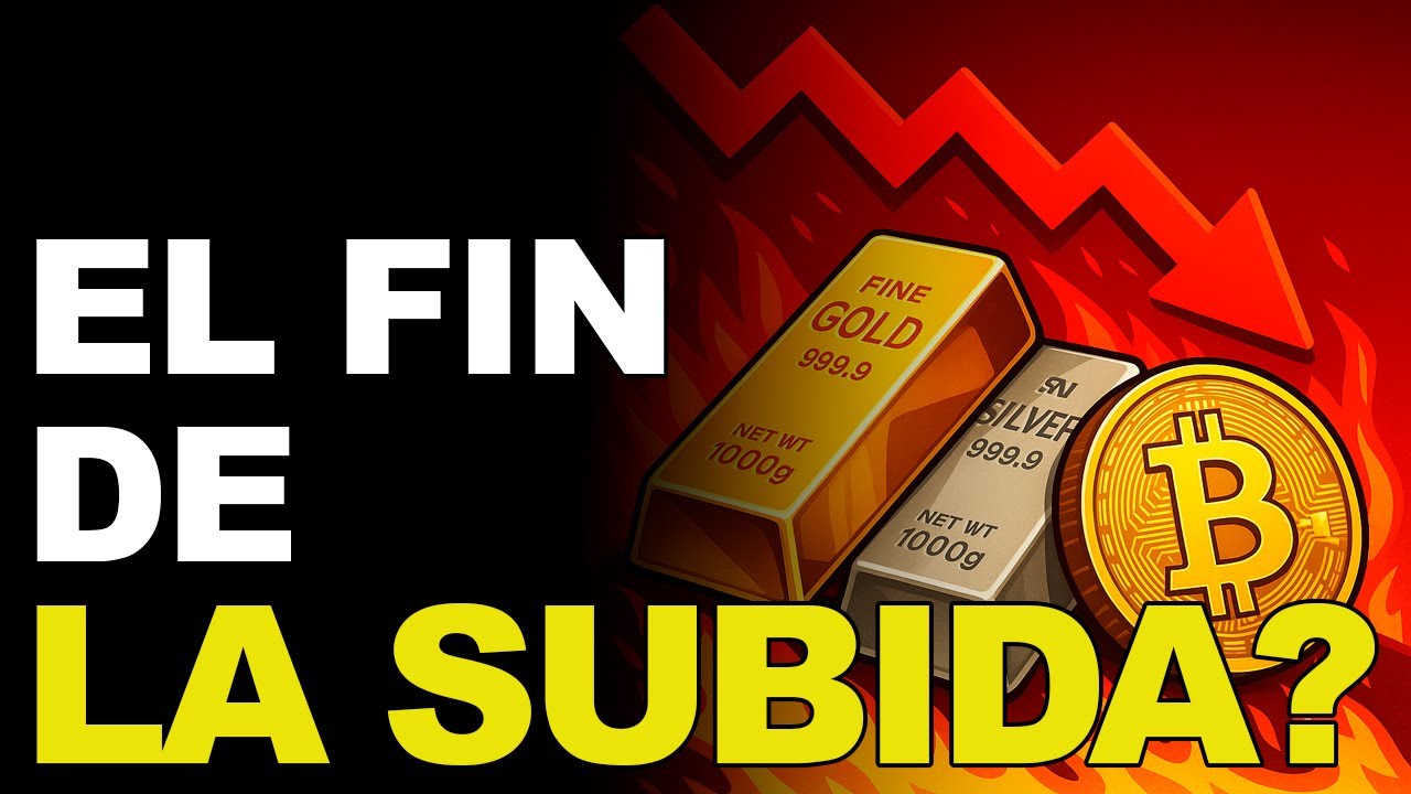 ¿Que pasa con el ORO, la PLATA y el BITCOIN? ¿Fin de las subidas? - YouTube