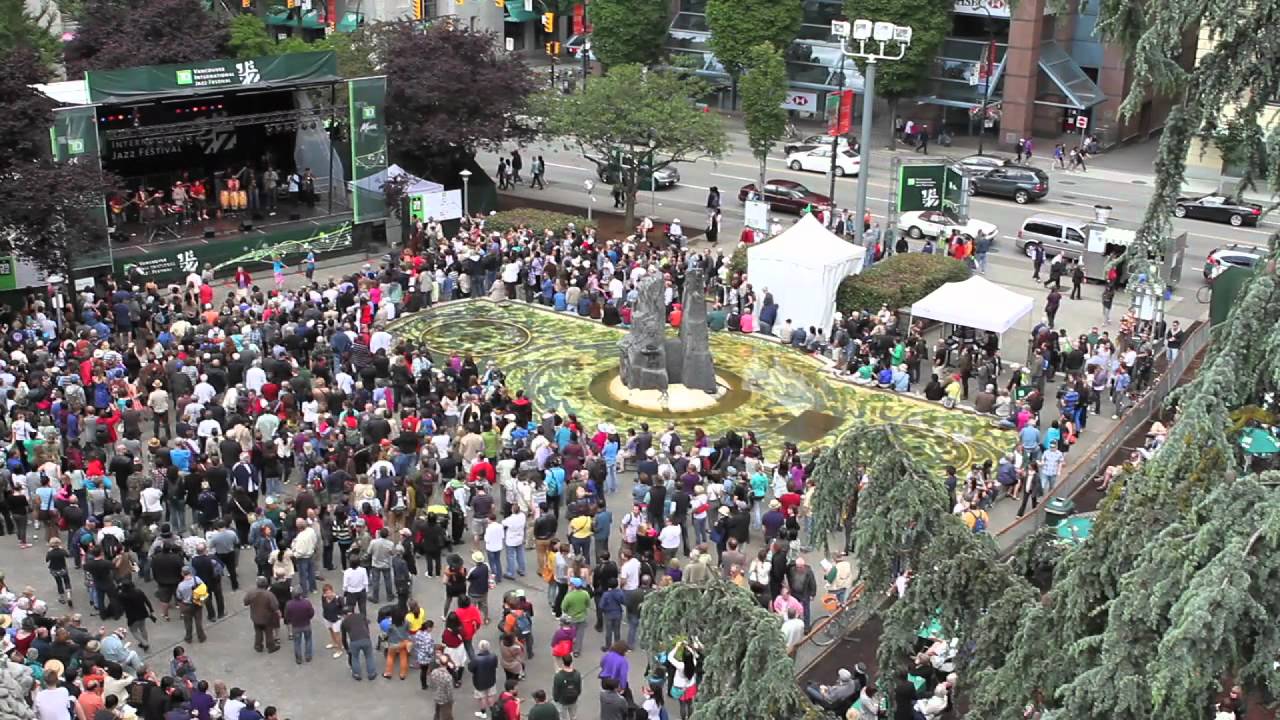 A Birdseye View of the TD Vancouver International Jazz Festival.mov
