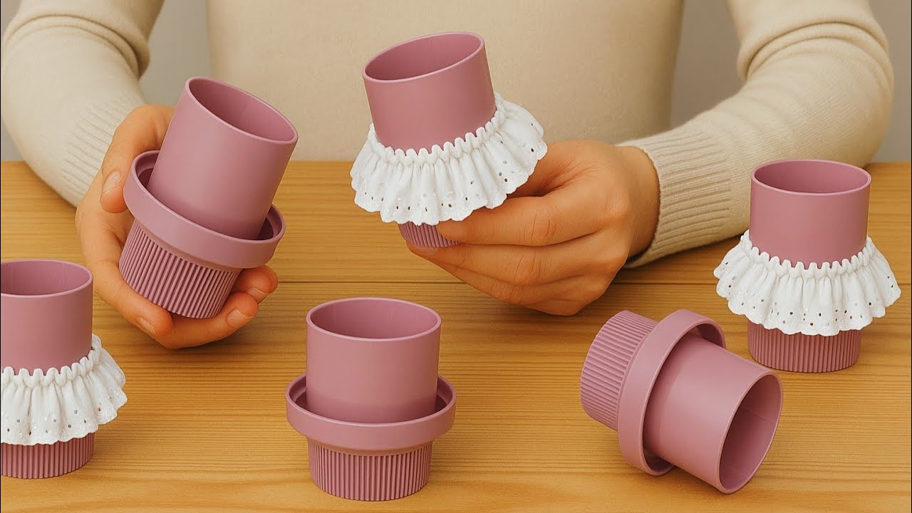 Don’t Throw Away Plastic Detergent Caps! ♻️ Look What I Made 🥰 | DIY Idea