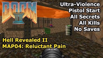 Doom II: Hell Revealed II - MAP04: Reluctant Pain (Ultra-geweld 100%)