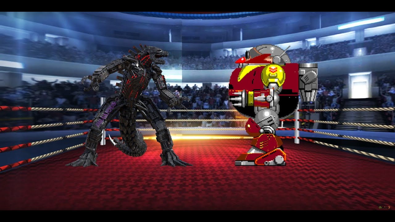 MechaGodzilla Vs The Death Egg Robot