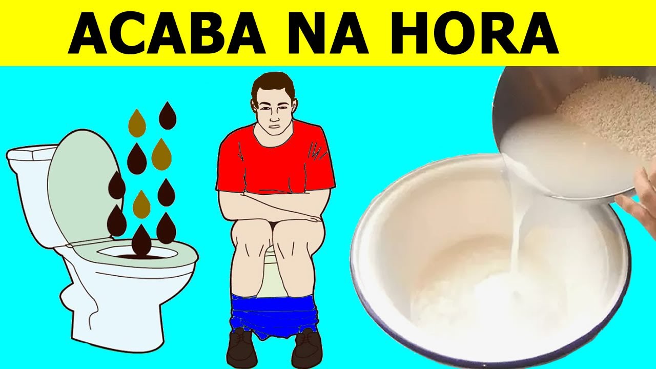 Como ACABAR Com a DIARREIA na Hora, Rapidinho - Receita Caseira - YouTube