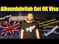 Alhamdullelah got uk visa  my first vlog  technicalimran