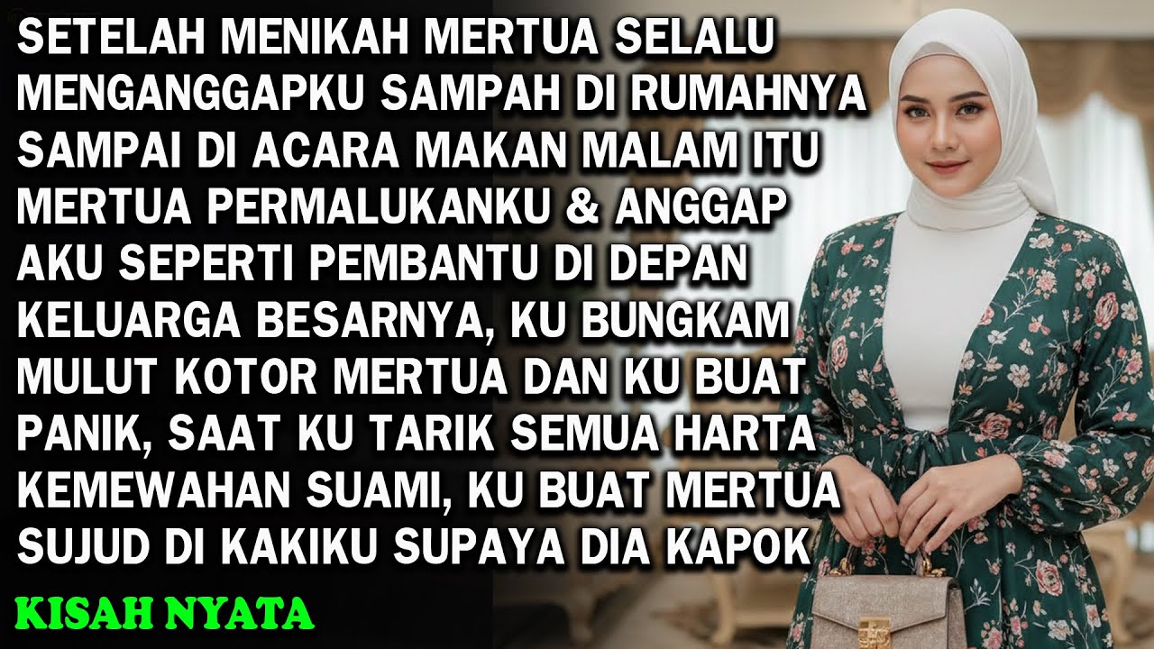 SELALU DI ANGGAP MENANTU SAMPAH OLEH MERTUA TEGA PERMALUKANKU DI DEPAN KELUARGANYA, KU BUAT HANCUR !