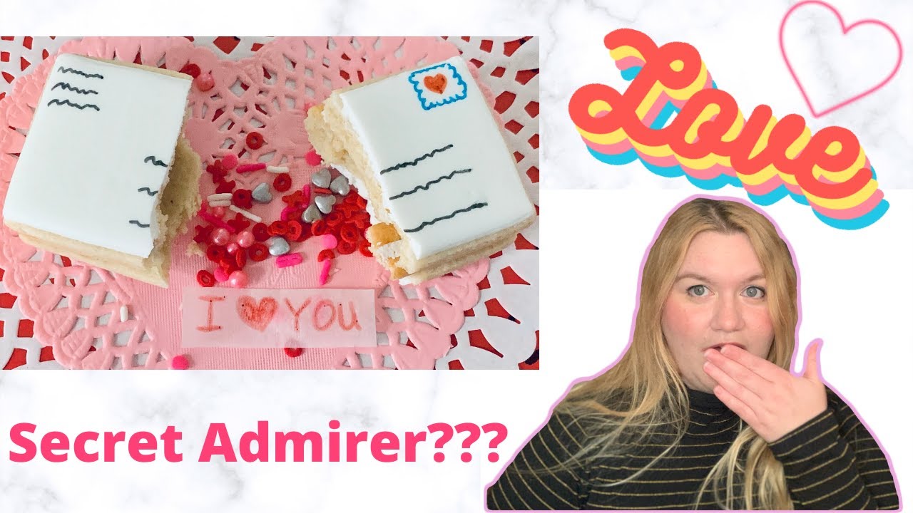 Decorating A Love Letter Piñata Cookie