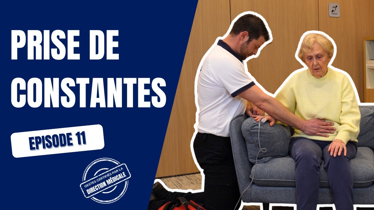 Tuto Prise de constantes lors d'un bilan ambulancier