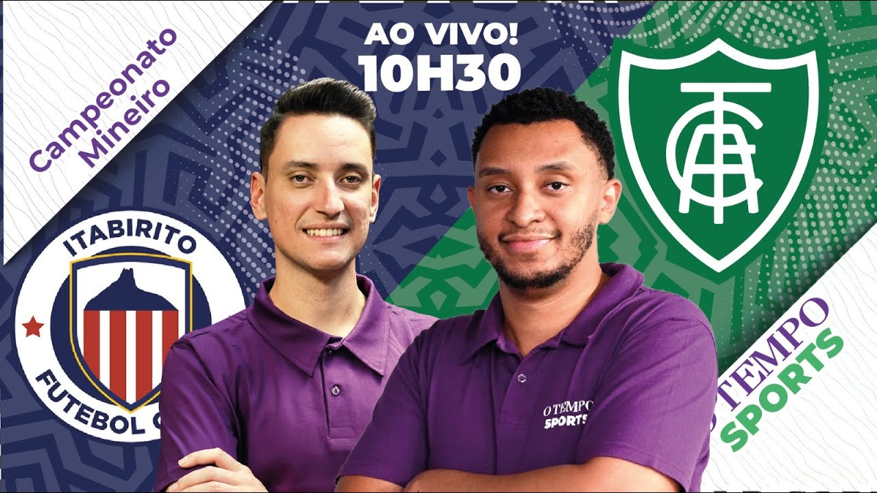 ITABIRITO X AMÉRICA🔥AO VIVO🔥REACT, NARRAÇÃO E ANÁLISE COM MELHORES MOMENTOS🟢🐇