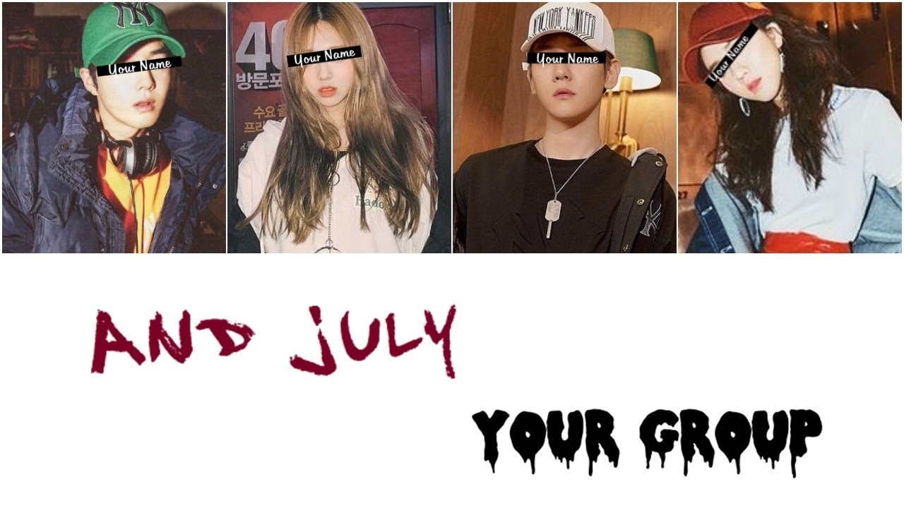 Your Group - And July ║Heize Feat. DEAN & DJ Friz║ (4 members) [Color Coded Lyrics/Rom]