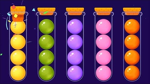 Ball game level 475 - 478 | Ball Sort puzzle