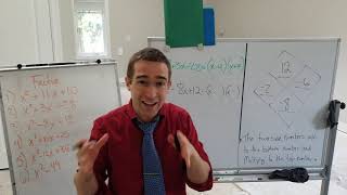 Algebra Ch 7 Sec 5   factoring with diamond problem