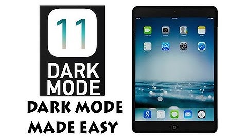 ios 11 Dark Mode Made Easy iphone ipad