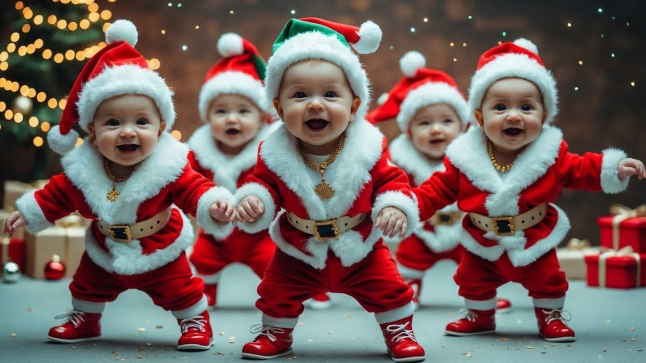 VIRAL Christmas Dance! 🎄 Kids Can't Stop Moving to This Jingle Bells Song!