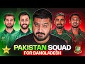 Pakistan Squad for Bangladesh ODI Series Announced | Babar Azam & Saim Ayub Dropped | Shaheen Afridi