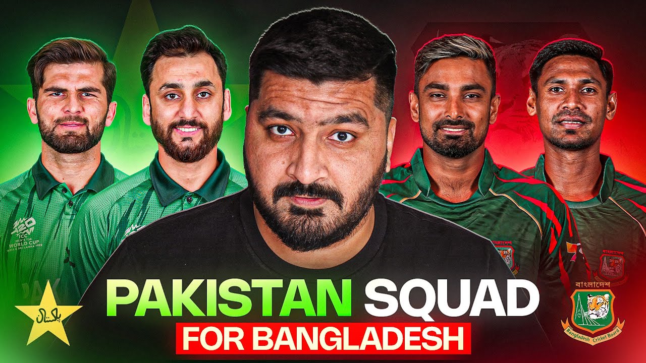Pakistan Squad for Bangladesh ODI Series Announced | Babar Azam & Saim Ayub Dropped | Shaheen Afridi