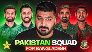 Pakistan Squad for Bangladesh ODI Series Announced | Babar Azam \u0026 Saim Ayub Dropped | Shaheen Afridi