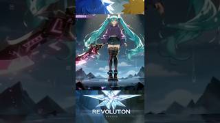 REVOLUTION ARC - Official "Hatsune Miku" Character Teaser | UE5 Gameplay #shorts