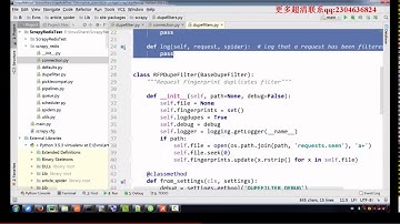 9 6 scrapy redis源码剖析 dupefilter py