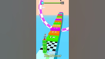 Cube Surfer!🏂🏿💎Mobile Gameplay By NextGamer (Android,iOS) Level 25 #shorts
