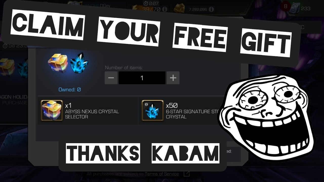 Free holiday gift from Kabam Claim yours right now YouTube
