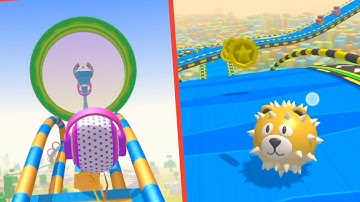 Action Balls - All Levels 145-146, SpeedRun Gameplay, Android IOS, Amaizing Ball Game