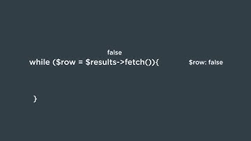 Part 27 - Fetching in a While Loop
