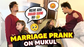 Marriage Prank On Mukul 🫣 | Mukul Sona image